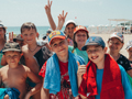 Пляж детского лагеря «Юность» (Крым, Евпатория)